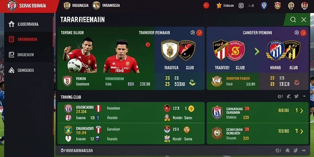 Tampilan utama aplikasi dengan desain yang menarik.