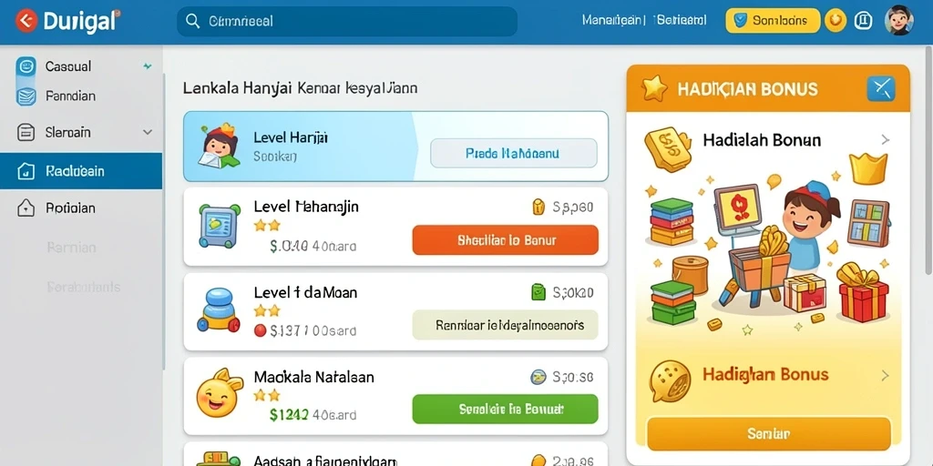 Tampilan utama aplikasi CEMARA777 yang menarik.
