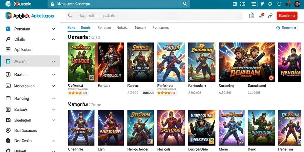 Tampilan antarmuka yang user-friendly