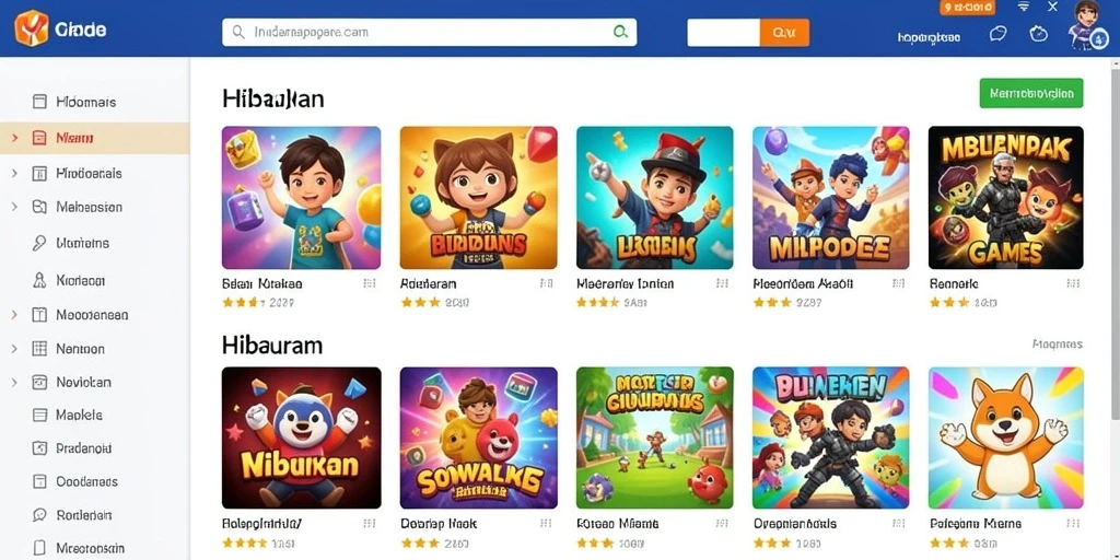 Tampilan antarmuka yang menarik.