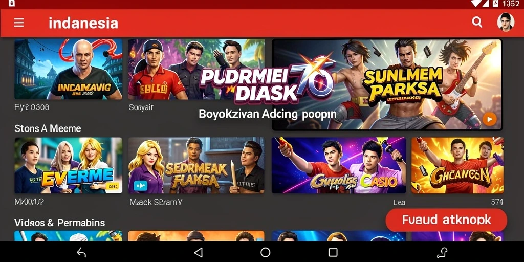 Tampilan antarmuka yang user-friendly dan menarik.