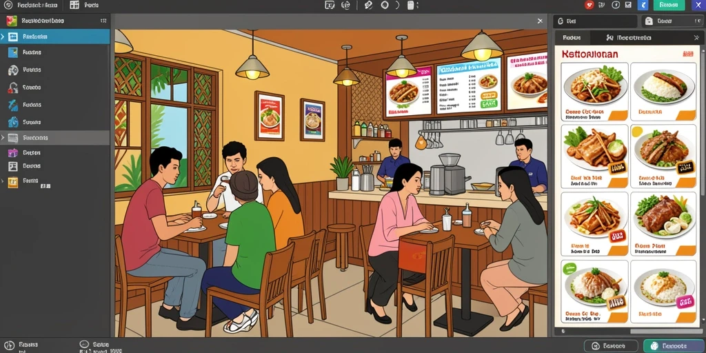 Antarmuka pengguna yang menarik dan mudah dinavigasi.