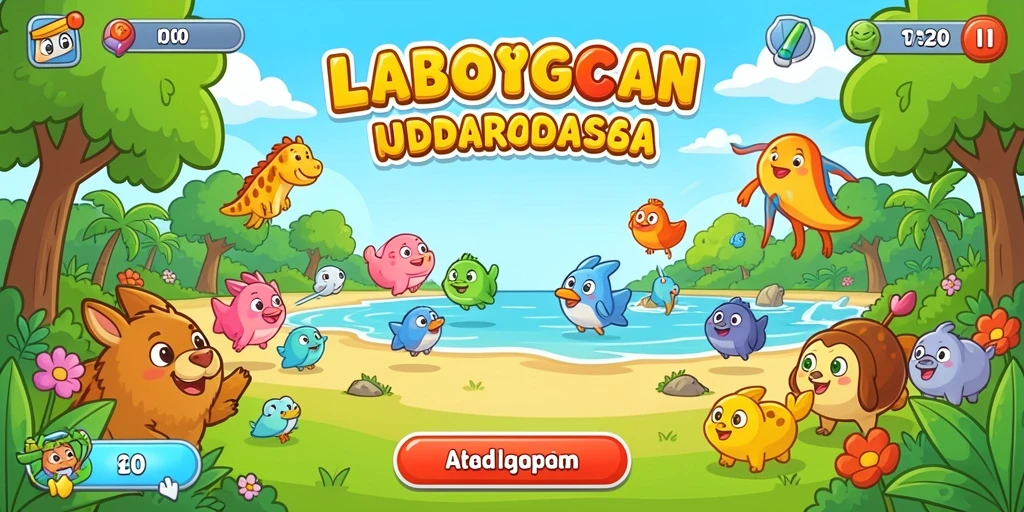 Tampilan awal dari game RAJAZEUS yang memukau.